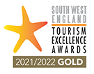 South West England Tourism Awards 2021/22 – GOLD 